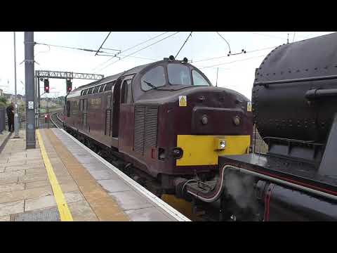 37685 With 45690 & 6201 Carnforth - Crewe 19th July 2019
