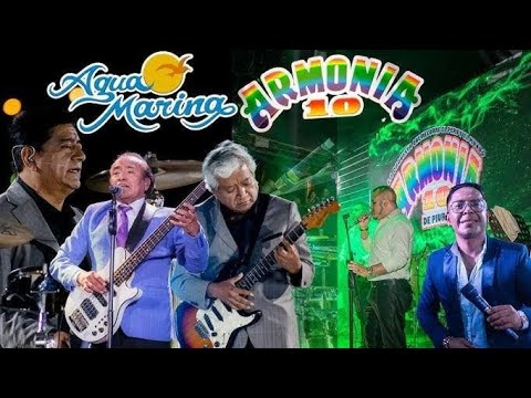 AGUA MARINA VS ARMONIA 10 - Mix de los mejores temas de la agua mas rica y la antología de la cumbia