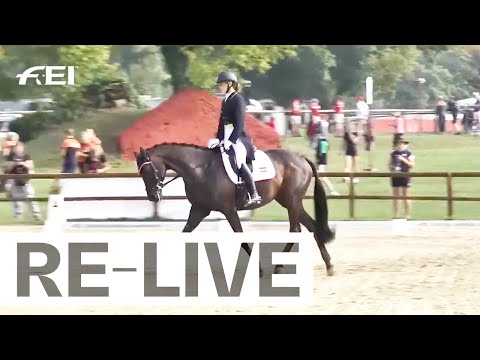 RE-LIVE | Dressage Day 2 - FEI Eventing European Championships for Juniors
