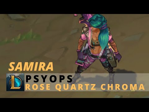 PsyOps Samira Rose Quartz Chroma - League Of Legends