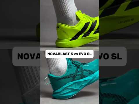 Asics Novablast 5 Adidas evo SL running shoes #asics #adidas #nova #evo #running #trending #runner
