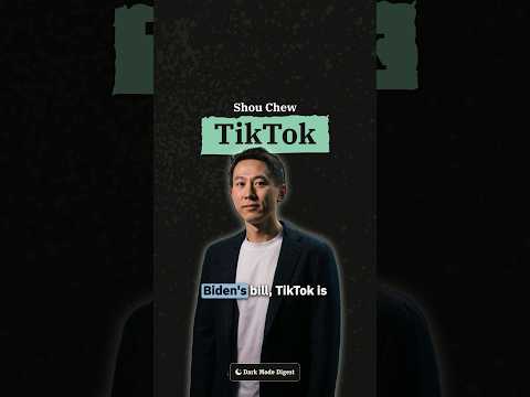 Story of TikTok’s CEO Shou Chew #shorts