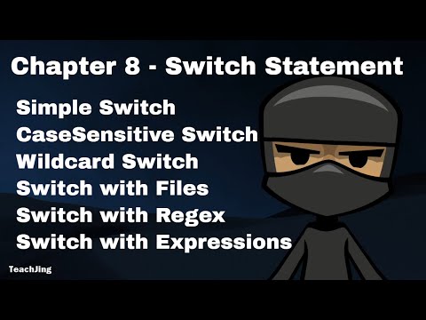 Powershell Tutorial Ch8 Switch Statement