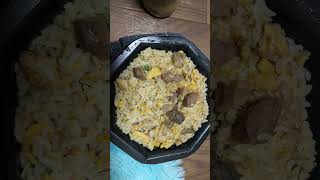 今日の晩御飯美味しかったお肉も柔らかくって#tetsuohiura #今日の晩御飯 #セブンイレブン #炙り焼チャーシュー#チャーハン