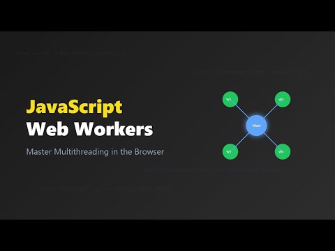 Javascript Web Workers Multithreading For Beginners