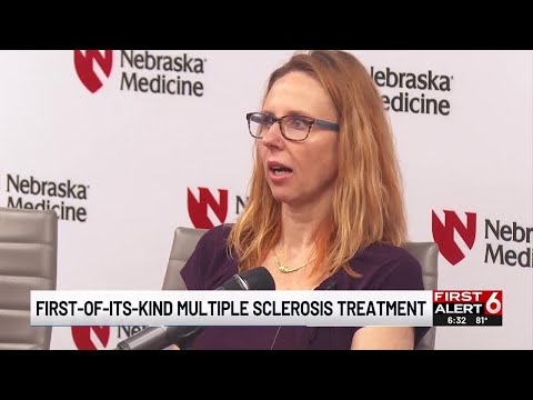 Nebraska woman first to receive new MS treatment