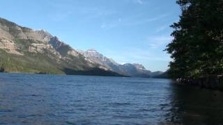 preview picture of video 'Lakeside of UPPER WATERTON LAKE, Waterton Lakes National Park - 2010.06.26'