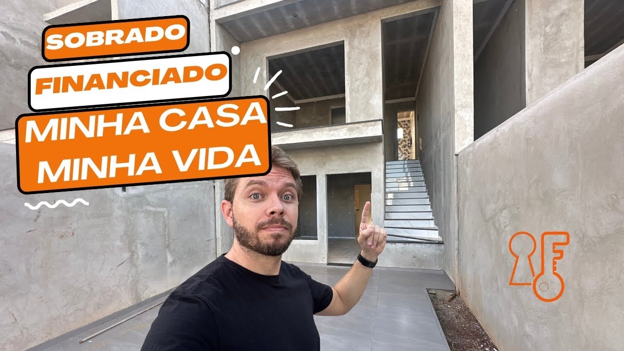 Sobrado novo pelo Minha Casa Minha Vida, em Cascavel - PR