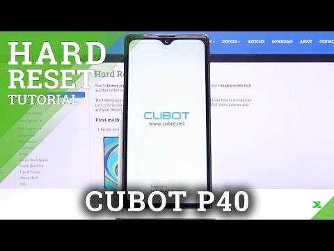 How to Hard Reset CUBOT P40 – Enter Factory Mode