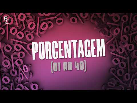 PORCENTAGEM 2026 (1 a 40)