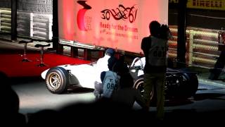preview picture of video '2012日本GP 前夜祭 HONDA RA271デモ'