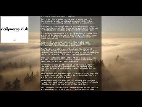 Chapter 17/24 of The Second Book of Samuel - Book 10 from the Bible