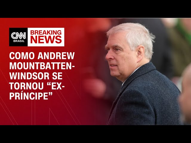 Andrew processa polícia britânica após prisão ligada ao caso Epstein