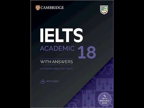 Cambridge 18 - Test 4 - Section 2
