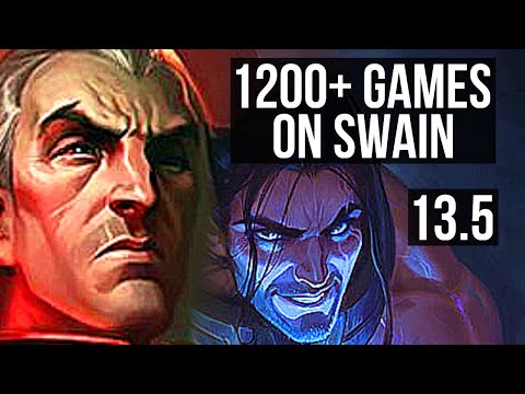 SWAIN vs SYLAS (MID) | 3.2M mastery, 6/1/7, 1200+ games | KR Diamond | 13.5