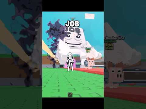 Admin spawned Giant Job Job Job Sahur! #stealabrainrot #brainrot #roblox