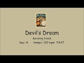 Devil's Dream  - bluegrass backing track FAST