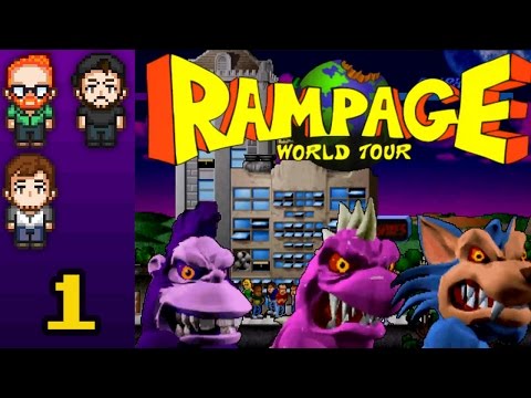 Rampage World Tour [Part 1]: Metal George (3 Player) | Super Amadeus