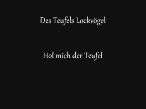 Des Teufels Lockvögel - Hol mich der Teufel