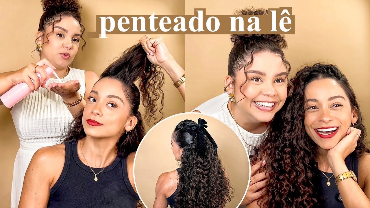 Fazendo penteado e transformando minha irmã @leticialugerlopes  ✨