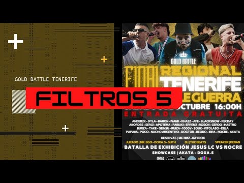 BEODO VS POCO VS DELA VS VITOLASO | FILTROS 5 | FINAL REGIONAL GOLD BATTLE