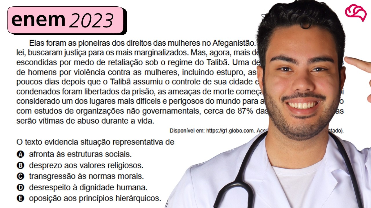 Resolução em Vídeo — Questão 69 ENEM 2023