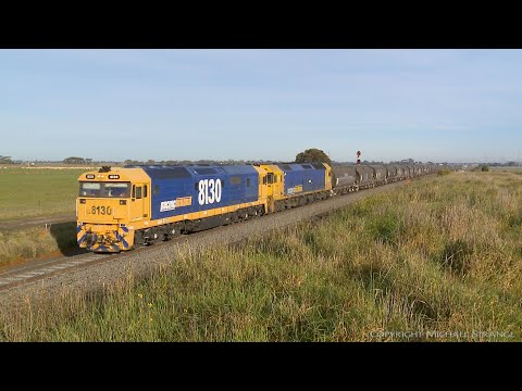 6KQ5 Pacific National Grain Train - PoathTV Australian Railways