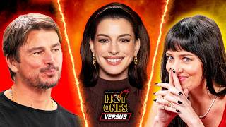 Download lagu Anne Hathaway Hosts Dakota Johnson vs. Josh Hartnett | Hot Ones Versus mp3