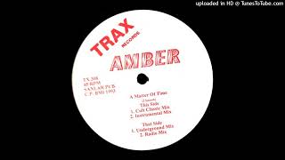 Amber - A Matter Of Time (Cult Classic Mix)