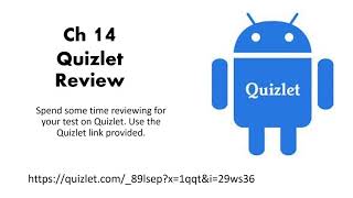 WH Ch 14 Quizlet Review