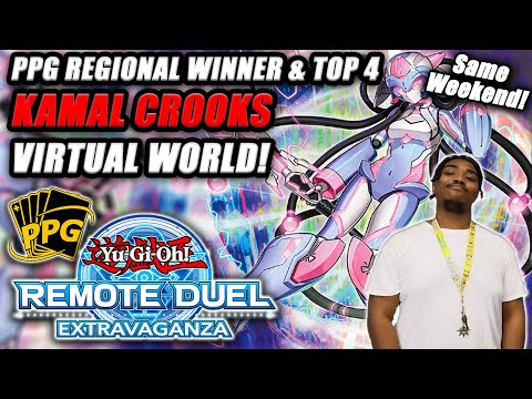 Yu-Gi-Oh! PPG Regional 1st Place & Top 4: Virtual World Deck Profile [ft. Kamal Crooks] Extravaganza