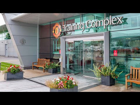 Inside Manchester United Training Facility at Carrington || Prsented by Bruno Fernandes & Lindelof