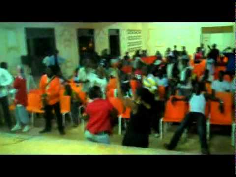 Ang in Africa with the Chicago Hip Hop Initiative