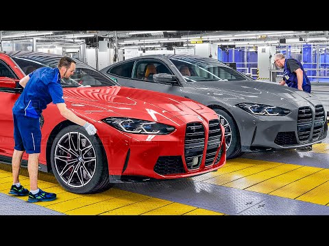 Thumbnail for Inside Newest BMW M3 Production in Germany by BMW M3, BMW, Sports car, Car