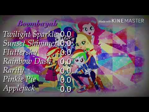 How would MLP sing Blackpink Boombayah Line Distribution (Remake)