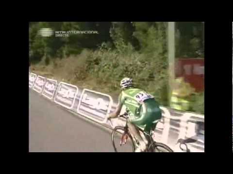 Chegada a Oliveira de Azeméis da Volta a Portugal em Bicicleta - 2010