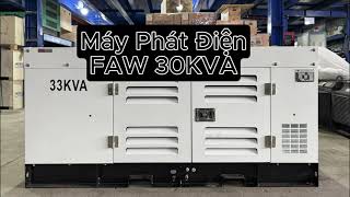 Máy Phát Điện FAW 30KVA tại Tân Thành Tài - Liên hệ 0918 026 532