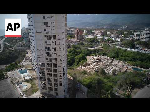 Venezuela mother desperately looks for her son after earthquake kills 164