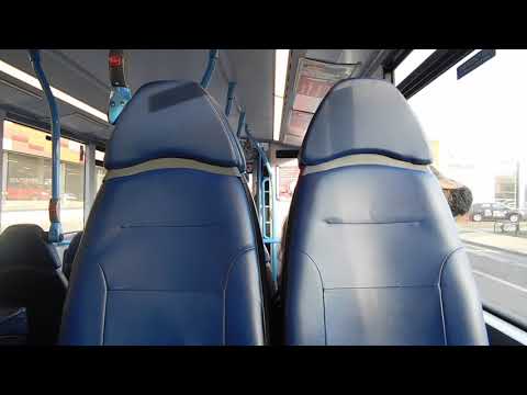 *Thrashy* First South Yorkshire Damiler Wrights Streetdeck 35132 (SM65 GGF) Route X1