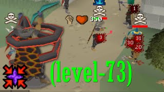 OSRS PvP - Greater Corruption on a Pure with an Infernal Cape [73CB]