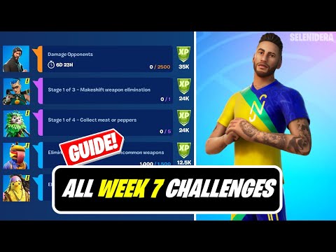 *ALL* WEEK 7 EPIC AND LEGENDARY QUESTS GUIDE | Fortnite Chapter 2 Season 6
