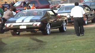 preview picture of video 'Mr864 Throwback Live in Greenwood Sc 1974 Chevy Caprice Vert and 1972 Chevelle on Staggered 22's'