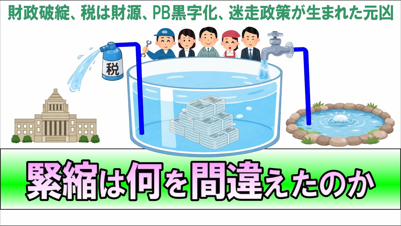 緊縮財政は根本的に何を間違えているのか？
