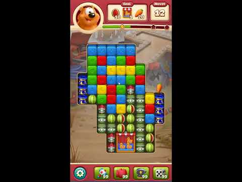 Toon Blast Level 7583 - NO BOOSTERS 🐻🐺🐱 | SKILLGAMING ✔️