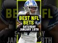 TOP NFL PICKS | NFL Best Bets & Predictions for Divisional Round Saturday January 18th 2025
