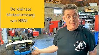 HBM 125, přenosná pásová pila na kov, vario otáčky, 25 kg