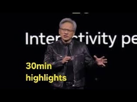 GTC Nvidia 30 minutes highlights ; TLDW summary