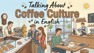Talking About Coffee Culture in English | Easy English Podcast for Beginners