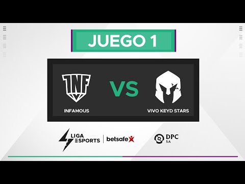 Infamous vs Vivo Keyd Stars - Juego 1 DPC 2023 SA Winter Tour División I
