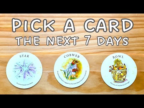 PICK A CARD 🔮👀 What’s Coming in Your WEEK AHEAD?? 💚 The Next 7 Days Tarot